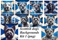 10 Scottish dog backgrounds kit 1