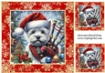 3 The Christmas piper card front/toppers 7
