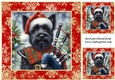 3 The Christmas piper card front/toppers 11
