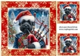 3 The Christmas piper card front/toppers 12