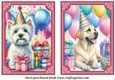 2 Birthday pup card fronts 4
