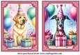 2 Birthday pup card fronts 7