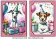 2 Birthday pup card fronts 8