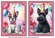 2 Birthday pup card fronts 13