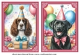 2 Birthday pup card fronts 16