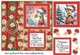 2 Panel Christmas giraffe card front 2