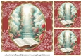 3 Oval sympathy card front/toppers 3