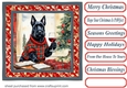 Scottie Christmas cheer card front 3