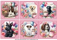 6 Birthday pup toppers 2