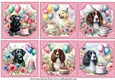 6 Birthday pup toppers 3