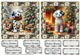 2 Christmas lights Dalmation card fronts 3