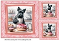 3 Baking Scottish terrier card front/toppers 5