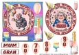 Older Female Birthday card front 5