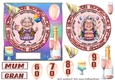 Older Female Birthday card front 6