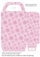 Snowflake gift bag 4