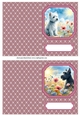 2 Floral dog notelets 2
