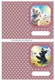 2 Floral dog notelets 7