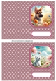 2 Floral dog notelets 10