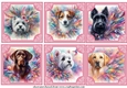 6 Feather and glitter dog toppers 3