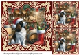 3 Christmas wine cellar pup card front/toppers 4