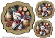 3 Christmas wine cellar pup toppers 5