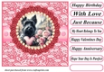Multi occasion Scottie with love heart card front 3