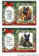 2 7x5 aprox Christmas Scottie card fronts 4