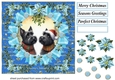 Christmas Scotties card front 10