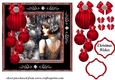 Christmas Flapper girl card front 7