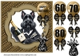 Age 60-80 Birthday pup card front 2