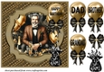 Dad/Brother/Grandad Birthday card front 8