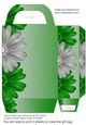 Red and green Christmas sparkle gift bag 6