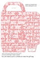 Pink Christmas themed gift bag 7