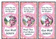 3 Get Well Soon Westie card fronts/toppers1