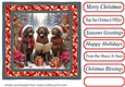 Christmas carol pups card front 4