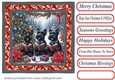 Christmas carol pups card front 7