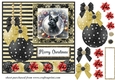 Scottie in Christmas bauble card front 4