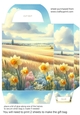 Daffodil scene gift bag