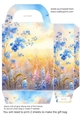 Forget me not scene gift bag