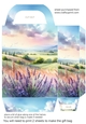 Lavender scene gift bag 1