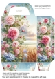 Rose scene gift bag 3