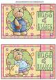 2 Hugs and Kisses Bear Toppers Set 3