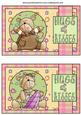 2 Hugs and Kisses Bear Toppers Set 7