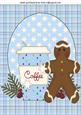 Christmas Gingerbread Coffee Topper