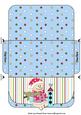 Spotty Christmas Snowman Money/voucher Wallet 3