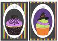 2 Halloween Cupcake Dangler Card Fronts 1