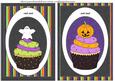 2 Halloween Cupcake Dangler Card Fronts 2