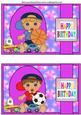 2 Toddler Birthday Boy Toppers 1
