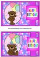 2 Birthday Bear Toppers 2