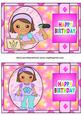 2 Birthday Girl Toppers 1